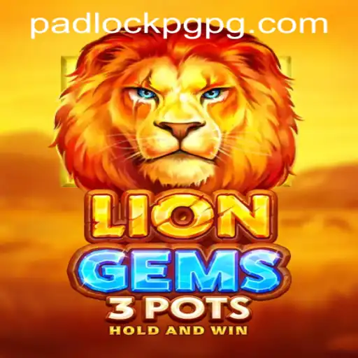 Descubra o emocionante mundo de LionGems3pots com PADLOCKPG.COM
